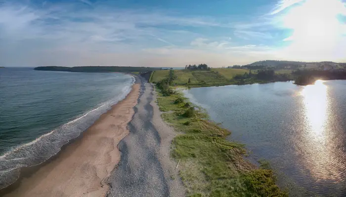 Gaff Point Hirtles Beach Hiking Trail Nova Scotia