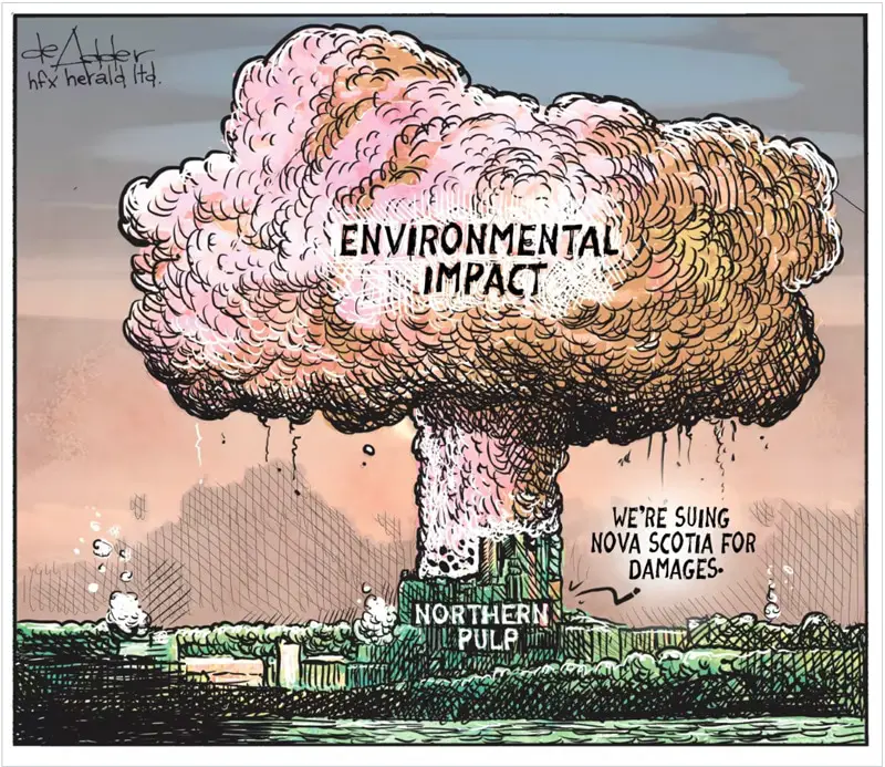 MICHAEL DE ADDER CARTOON: The gall of The Mill