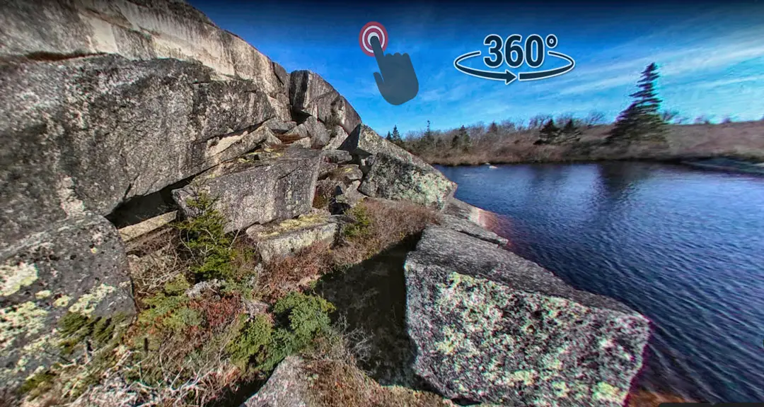 Sorrow's End 360° terence bay wilderness area sorrows end hiking trail halifax nova scotia