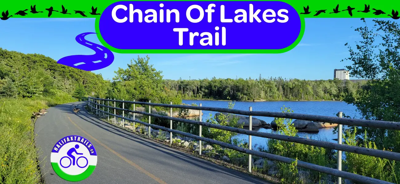 The Chain Of Lakes Trail in Halifax, Nova Scotia