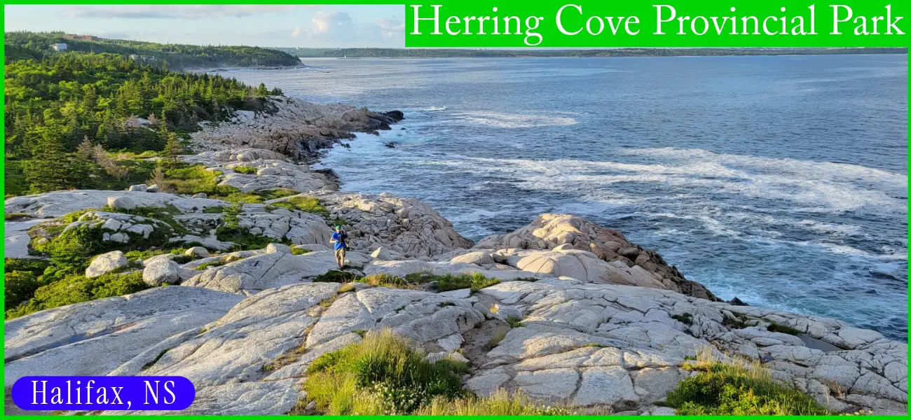 Herring Cove Provincial Park in Halifax, Nova Scotia