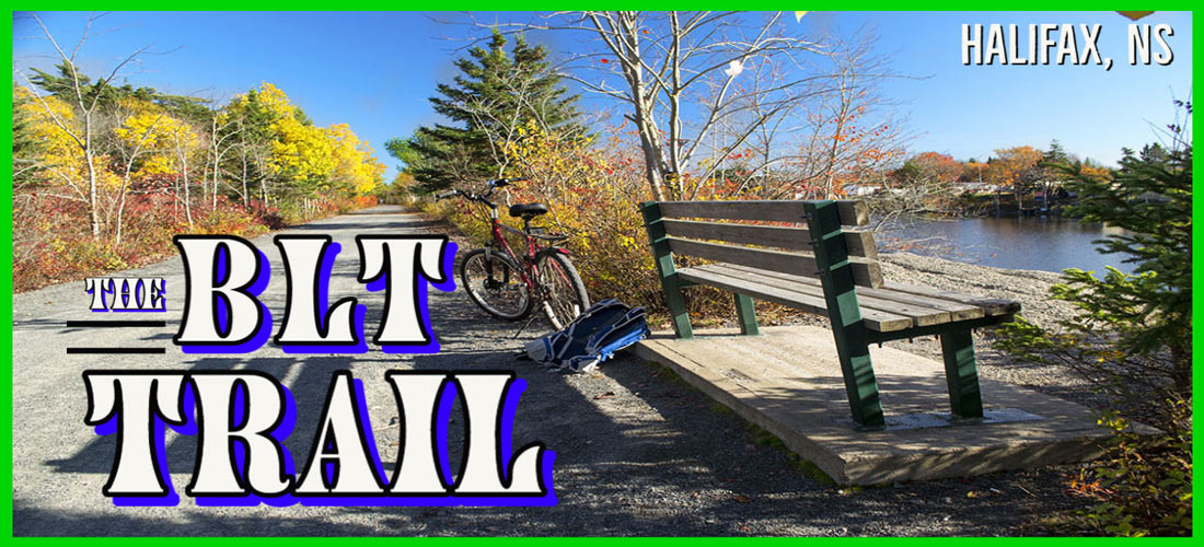 Six Mile Falls Waterfall on the BLT Rails-To-Trails in Halifax, NS