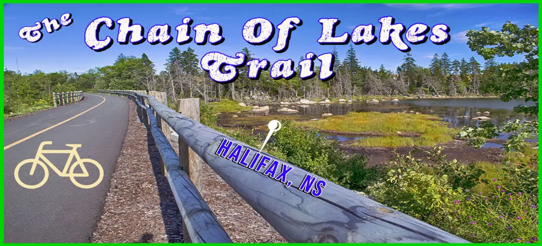The Chain Of Lakes Trail in Halifax, Nova Scotia