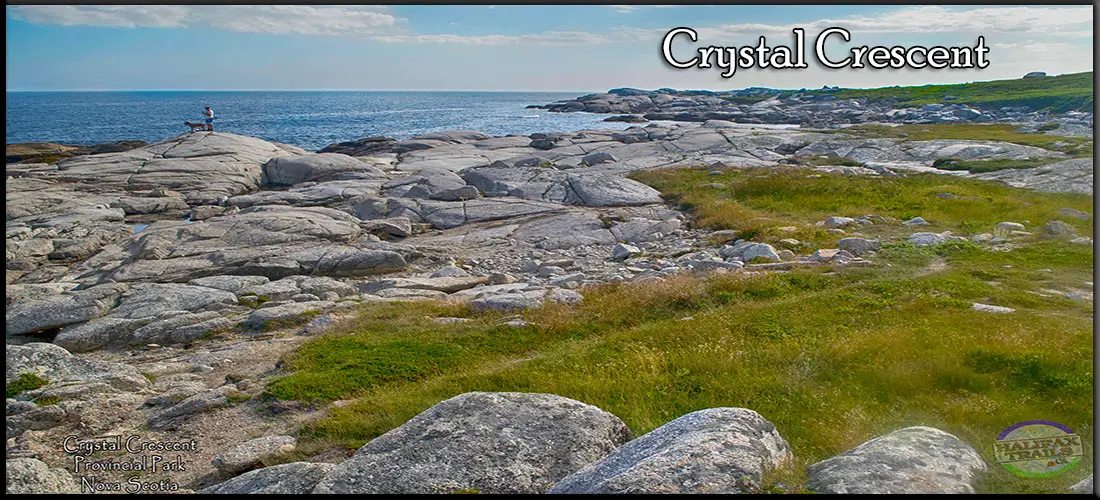 Crystal Crescent Beach Provincial Park in Halifax, Nova Scotia