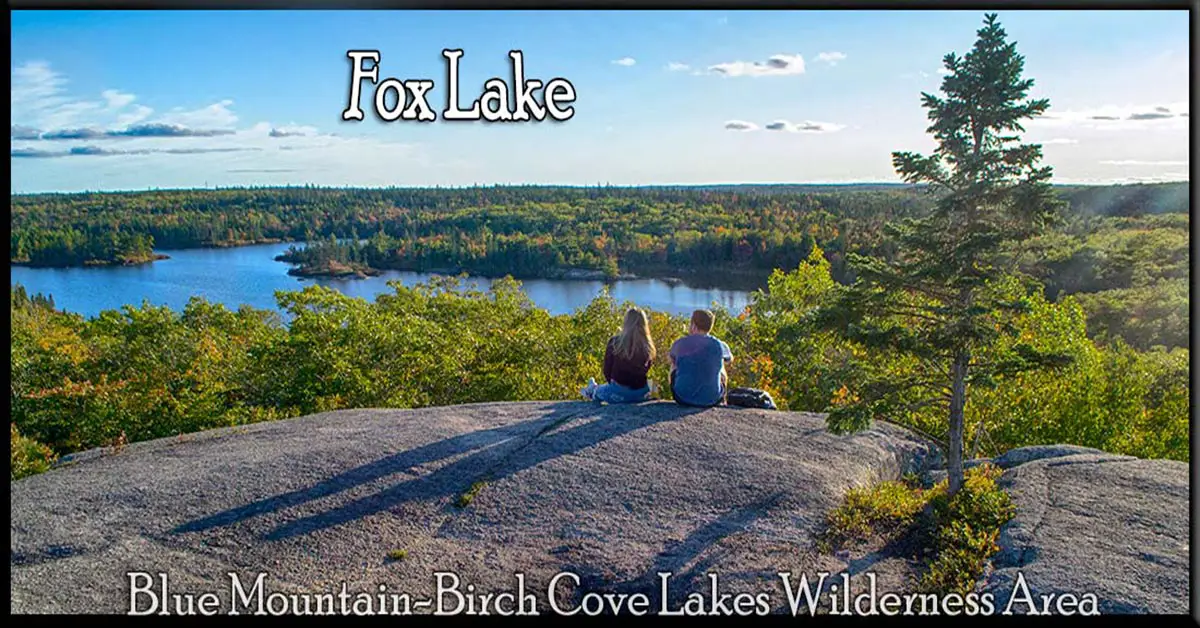 Fox Lake Hiking Trail in Halifax's Blue Mountain-Birch Cove Lakes Wilderness Area
