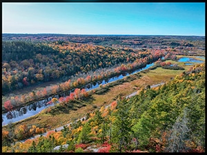 Gibraltar Rock Lookoff Hiking Trail - Musquodoboit Trailway, NS