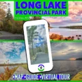 Hiking path on the Lakeview Trail at Long Lake Provincial Park in Halifax