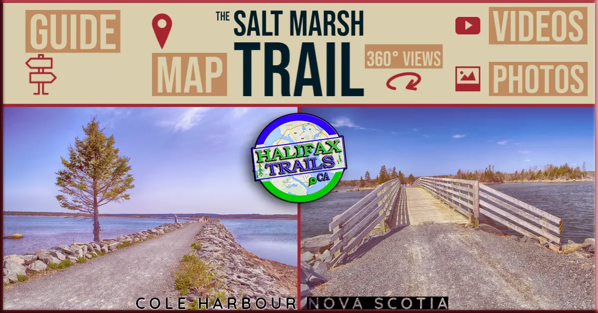 salt marsh trail cole harbour nova scotia map