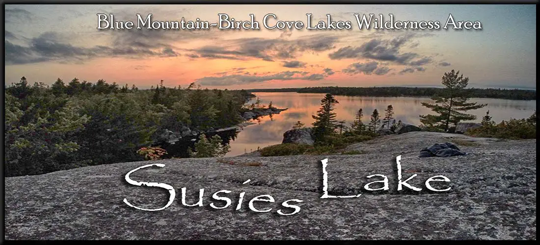 Susies Lake Virtual Tour Susies Lake in Halifax's Blue Mountain-Birch Cove Lakes Wilderness Area