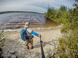 nichols lake trail waterfall hiking halifax nova scotia photos