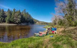 St. Mary's River Photos Paddling Canoe Saint Mary Nova Scotia