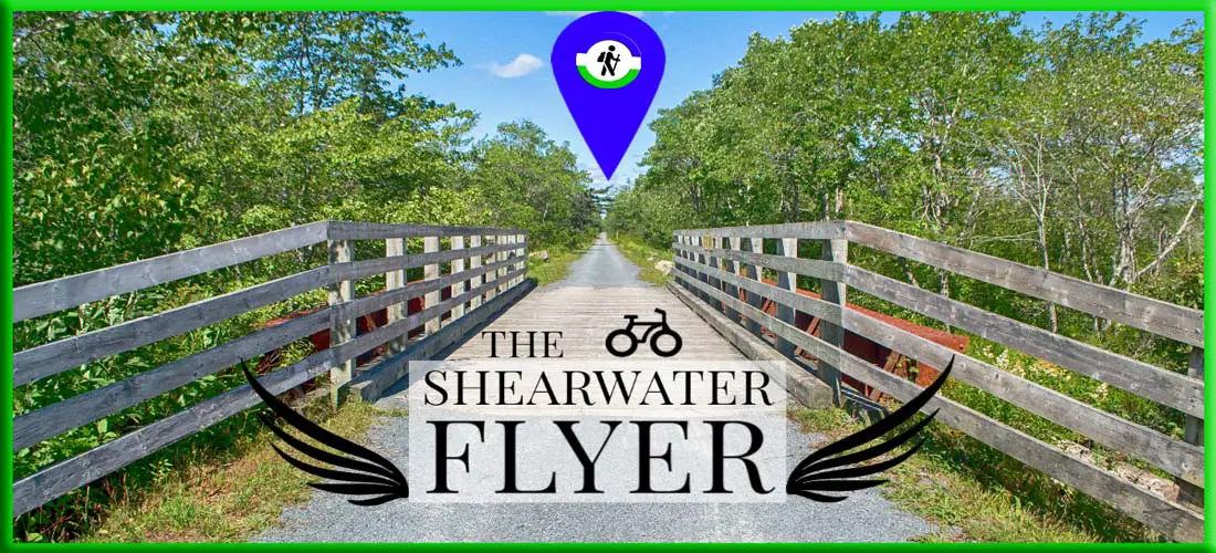 The Shearwater Flyer Trail in Dartmouth, Nova Scotia