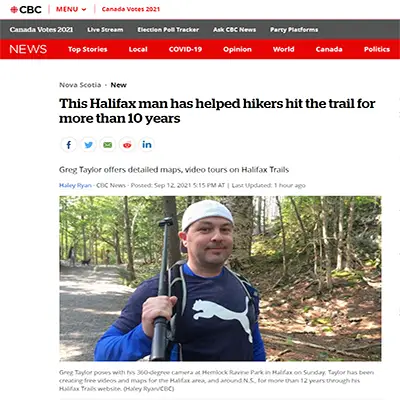 Halifax Trails CBC News Article