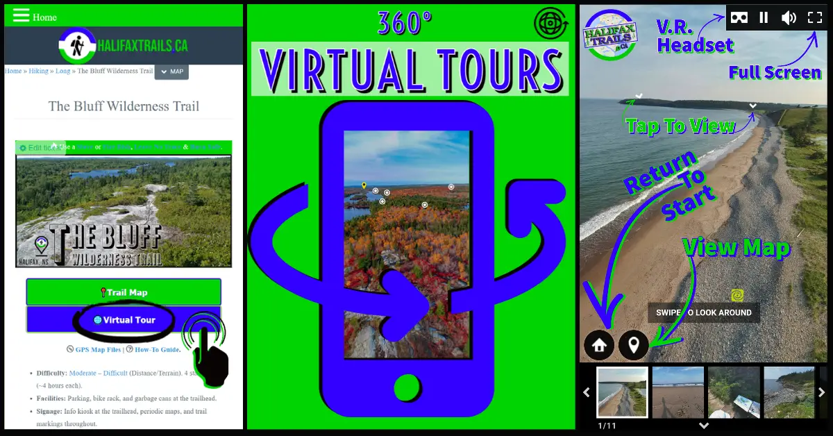 How to view virtual tours