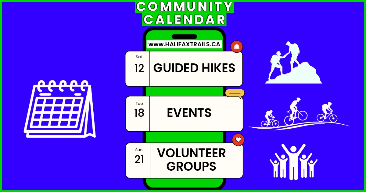 Guided Hikes & Outdoor Events Calendar For Halifax, Nova Scotia