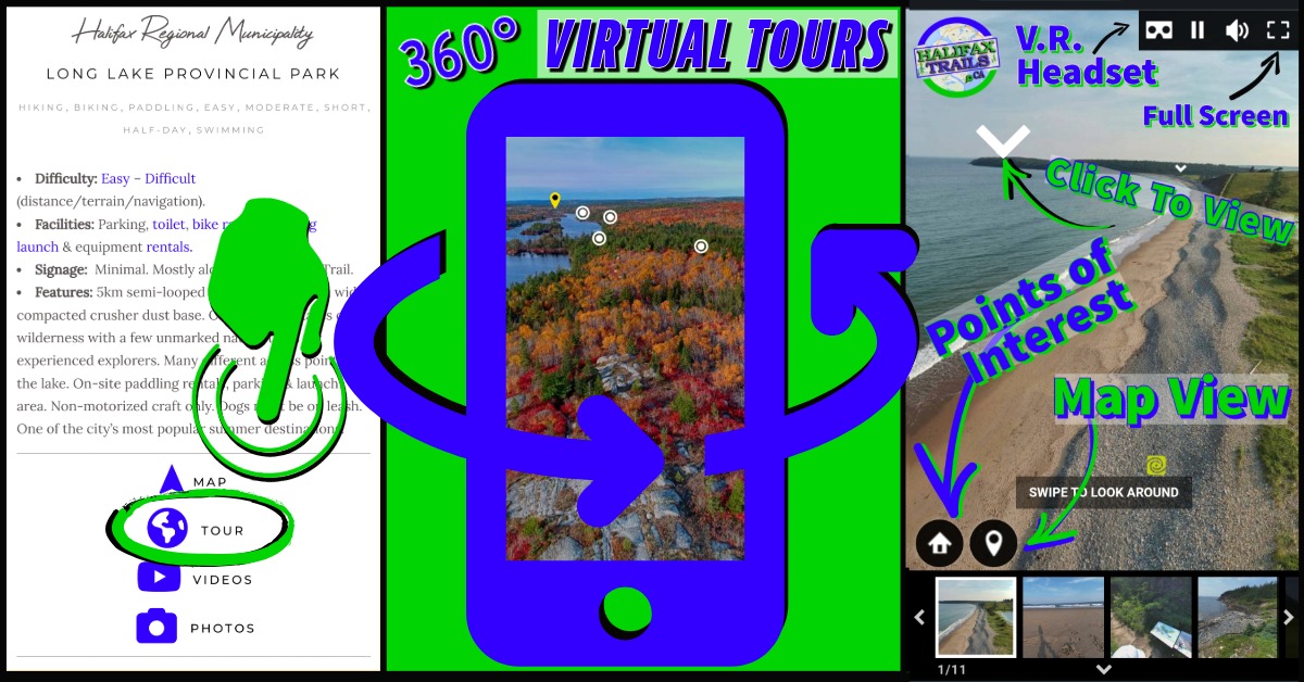 Halifax Trails Virtual Tours